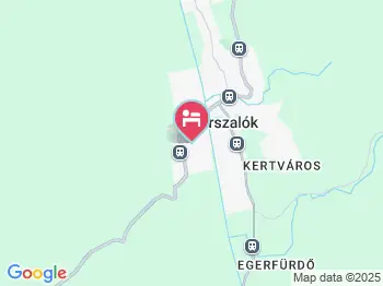 Katica Apartmanok Egerszalók a térképen