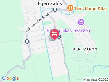 Kristály Vendégház Egerszalók a térképen
