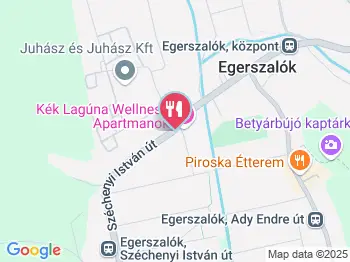 Mesés Shiraz Wellness & Tréning Hotel étterme Egerszalók a térképen