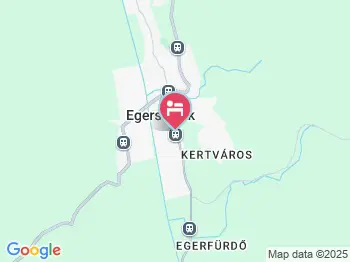 Napsugár Vendégház Egerszalók a térképen