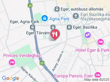 Pinot Noir Étterem Egerszalók a térképen