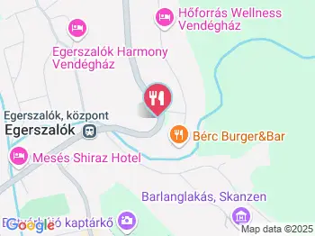 Sódomb Cukrászda Egerszalók a térképen