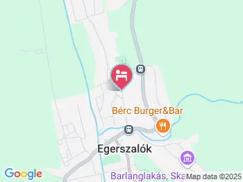 Sódomb Vendégház Egerszalók a térképen