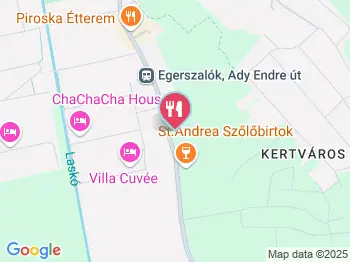 St. Andrea Szőlőbirtok & Pincészet Egerszalók a térképen