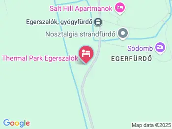 Villa Apartmanház Egerszalók a térképen