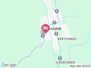 Vintiamo Apartmanok Egerszalók a térképen