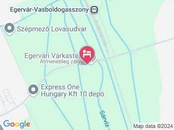 Egervár Kastélyszálló Egervár a térképen