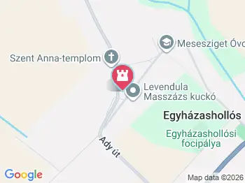 Trianon emlékmű Egyházashollós a térképen