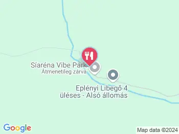 Holle Anyó Hüttéje Eplény a térképen