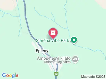 Nitro Snowpark Eplény a térképen