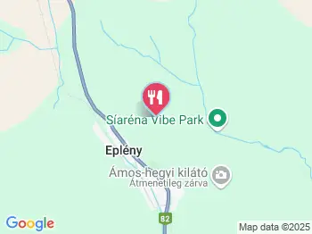 Pizza kunyhó Eplény a térképen