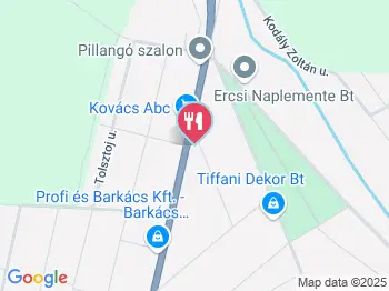 Borsodi Söröző Ercsi a térképen