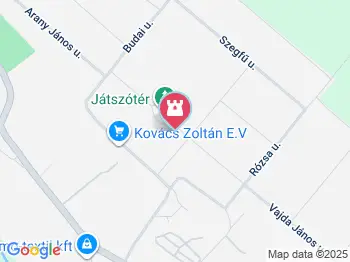 Eötvös József Emlékmúzeum Ercsi a térképen