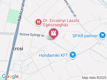 Ercsi Missziói Egyházközség temploma Ercsi a térképen
