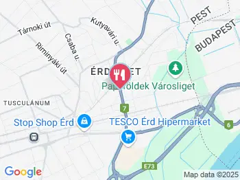 Branco Steak House Érd a térképen