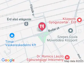 Casa Deligio Érd a térképen