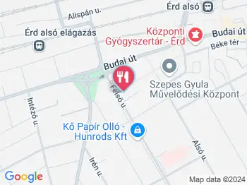 Bar Coffee Érd a térképen