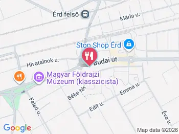Duci Buci Terasz Érd a térképen
