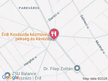 Érdi Kovászda Érd a térképen
