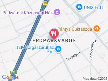 Hörpintő Söröző Érd a térképen