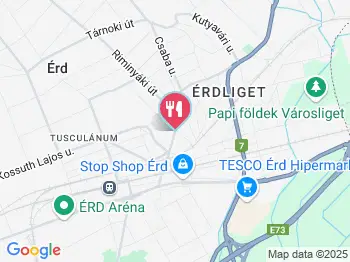 Irish Dog Pub Érd a térképen