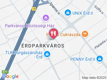 Katica Cukrászat Érd a térképen