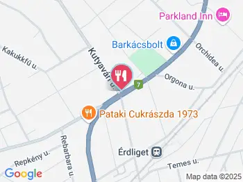 Korona Étterem & Cukrászda Érd a térképen