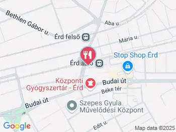 Lang Guang Kínai Büfé Érd a térképen