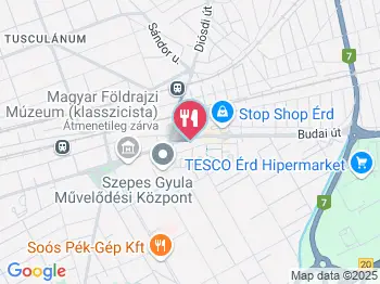 Lipóti Pékség - Budai út Érd a térképen