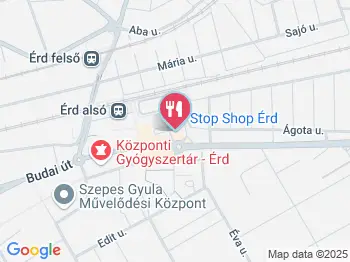 McDonald's - Stop Shop Érd a térképen