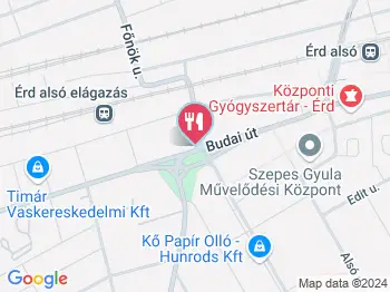 Mexkitchen Érd a térképen