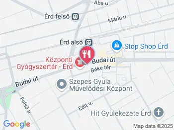 Punto Gelato Érd a térképen