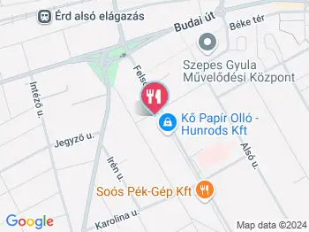 Tornácos Söröző Érd a térképen