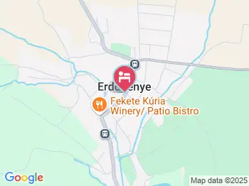 Csillag Fogadó Erdőbénye a térképen