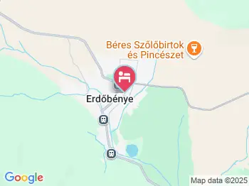 Fejér Vendégház Erdőbénye a térképen