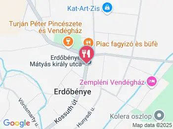 Illés Pince Erdőbénye a térképen