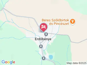 Turján Vendégház Erdőbénye a térképen