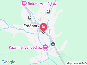 Malom Nyaraló Erdőhorváti a térképen