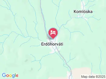 Vendégház a derűs Zwinglihez Erdőhorváti a térképen