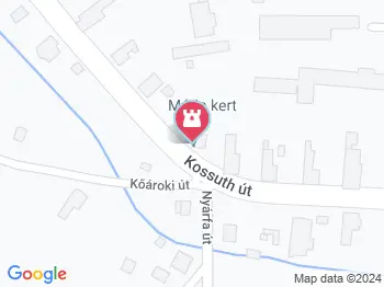 Mária-kert Erdőkürt a térképen