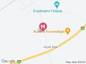 Road 54 Pizzéria & Kisvendéglő Érsekhalma a térképen