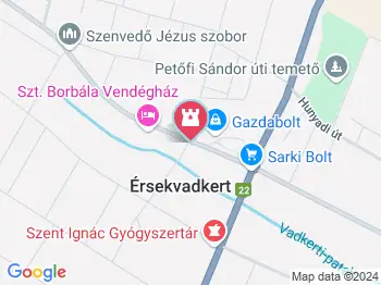 Helytörténeti Emlékház Érsekvadkert a térképen