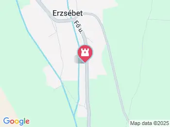 Cementlap Múzeum Erzsébet a térképen