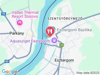 Anonim Vendéglő Esztergom a térképen