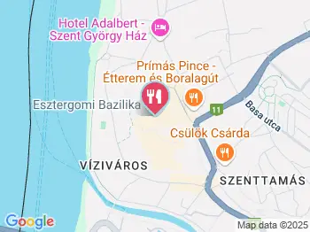 B2 büfé Esztergom a térképen