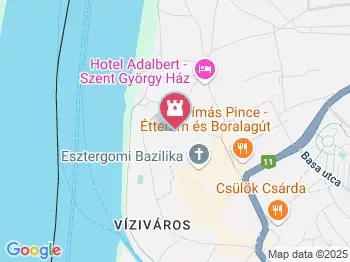 Balassa Bálint szobor Esztergom a térképen