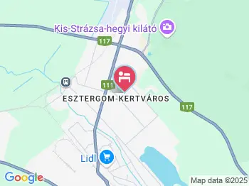 Boszitanya Panzió & Bár Esztergom a térképen