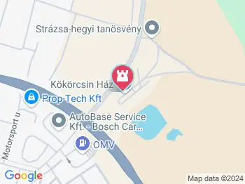 Bunker túra és séta a Strázsa-hegyen Esztergom a térképen