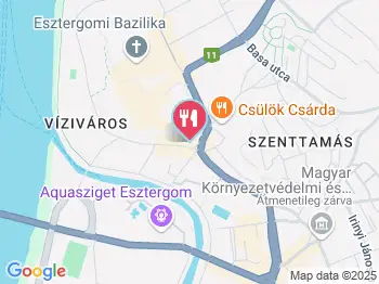 Cilantro Tropical Bistro Esztergom a térképen