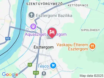 Decsi Panzió Esztergom a térképen
